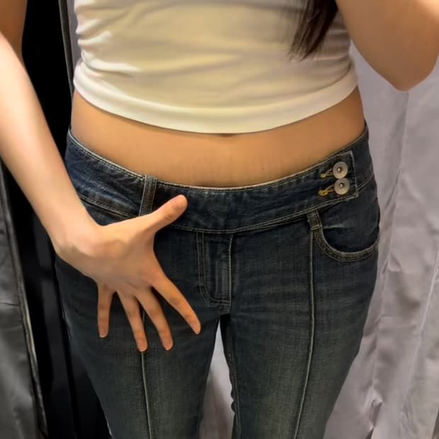 자라 trf 로우라이즈 5762/012/407 34 size