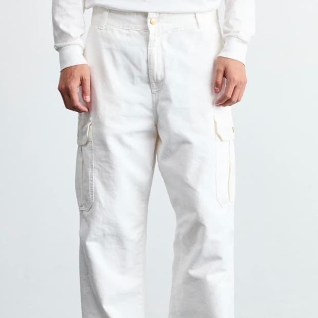 Carhartt WIP 칼하트 화이트 카고 바지 L 새상품