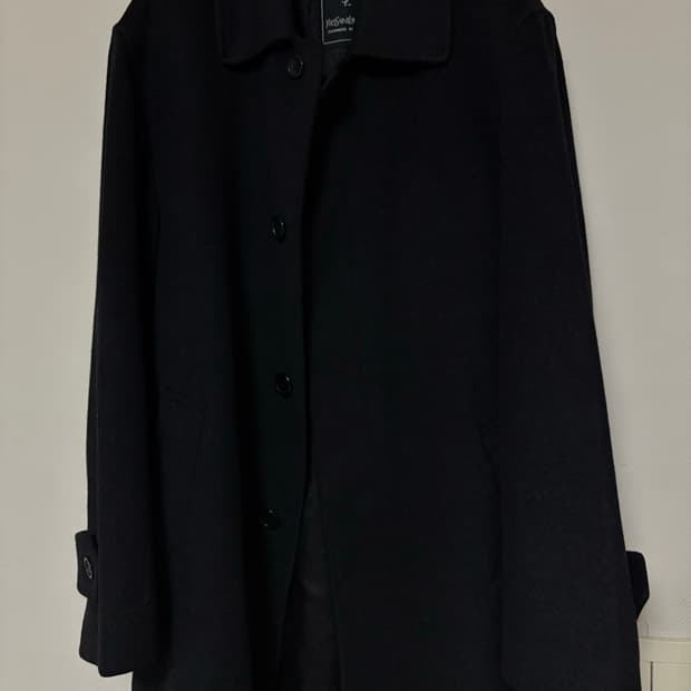 입생로랑 캐시미어 블렌드 코트