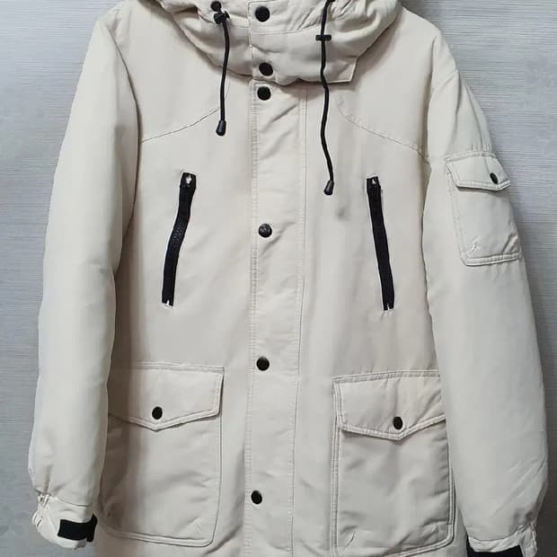 지바이 게스 덕다운패딩