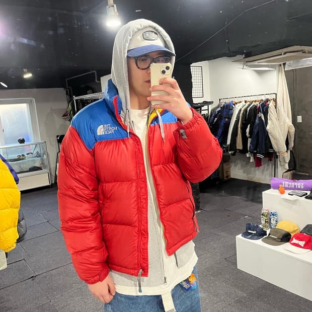노스페이스 눕시 패딩