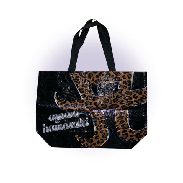 갸루 방꾸 레오파드 백 하마사키 아유미 25th 굿즈 핀터깔