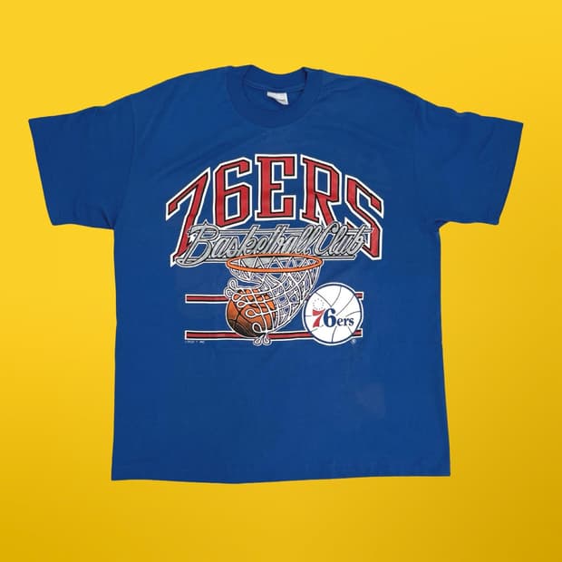 이염) stedman 필라델피아 76ers 티셔츠