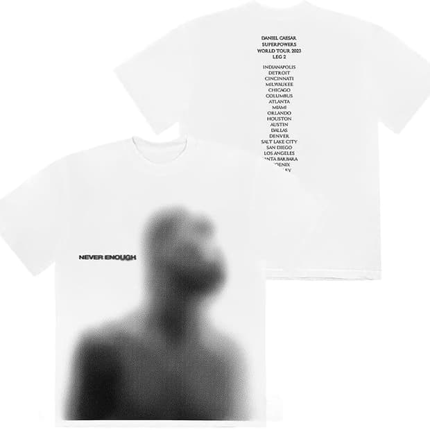 [미개봉 새상품] 대니얼 시저 2023 월드투어 공식 굿 즈 Bl