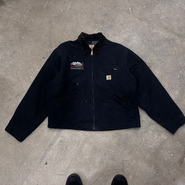 칼하트 디트로이트 자켓 BLK