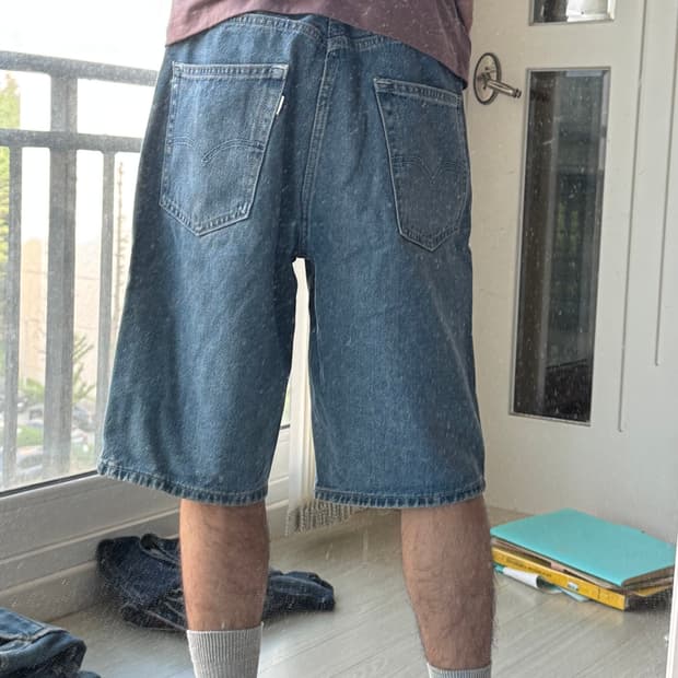 리바이스 실버탭 버뮤다 쇼츠 w32