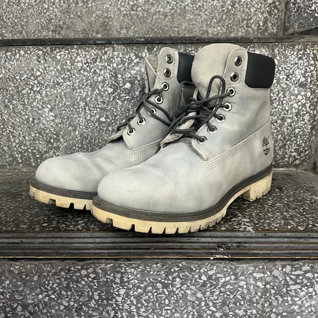 팀버랜드 6인치 프리미엄 그레이 부츠