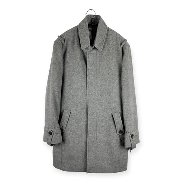 (100) 지오송지오 울 코트 그레이