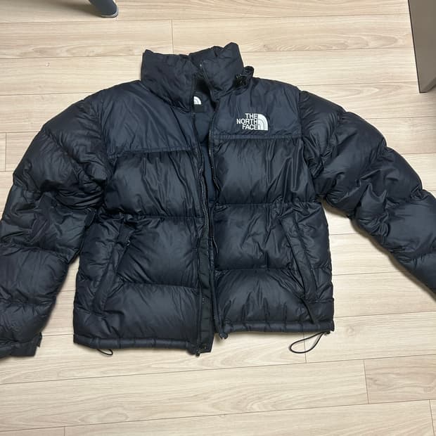 노스페이스 눕시 패딩 블랙