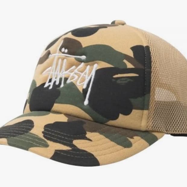 스투시 베이프 트러거 캡