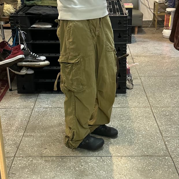 00s 아베크롬비 파라슈트 팬츠