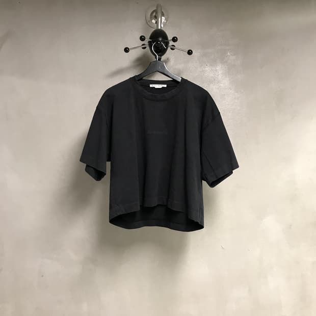 아크네 스튜디오 블랙 반팔 티셔츠 XS(W)