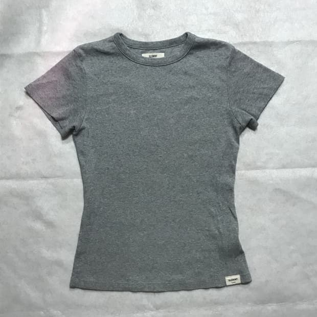 글로니 G CLASSIC FITTED TEE (GRAY)