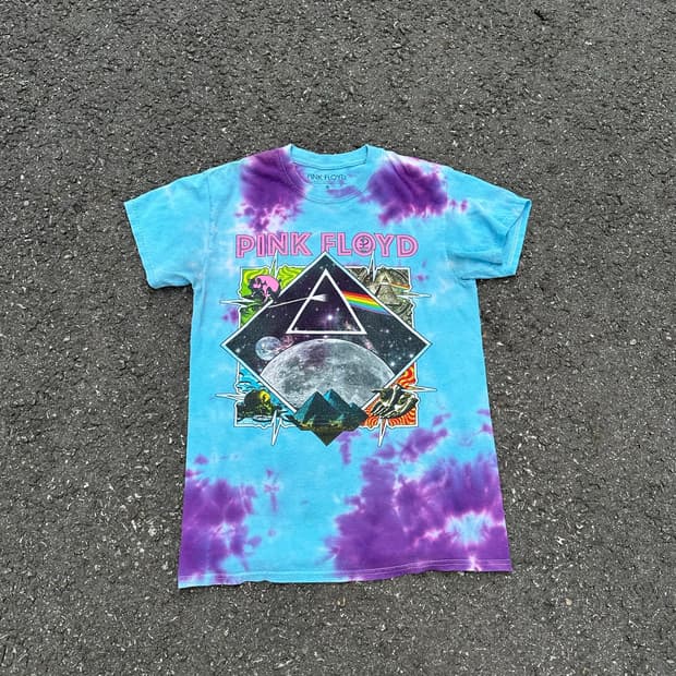 [핑크플로이드] •Pink Floyd Tie Dye T-Shirt