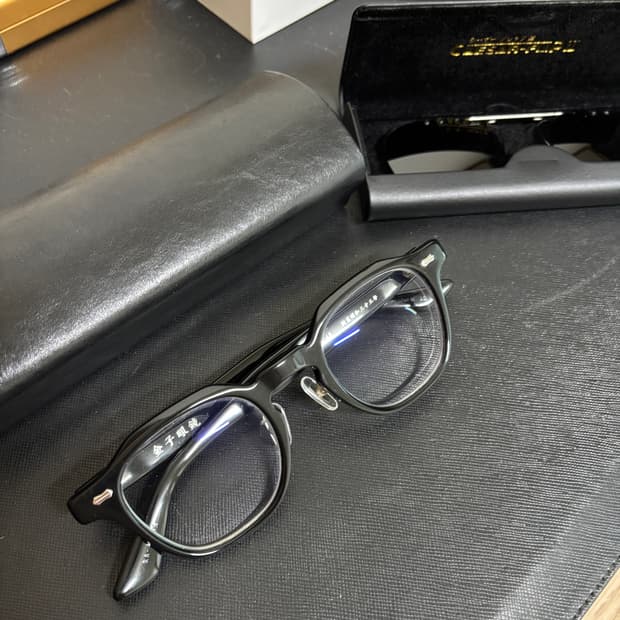 금자안경 KA41 블랙 + 클립시저선글라스