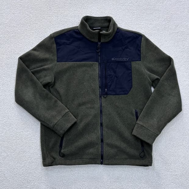 100 디스커버리 하이넥 플리스 자켓 0313E