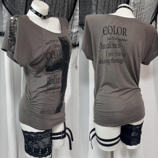 cross damage t-shirt
