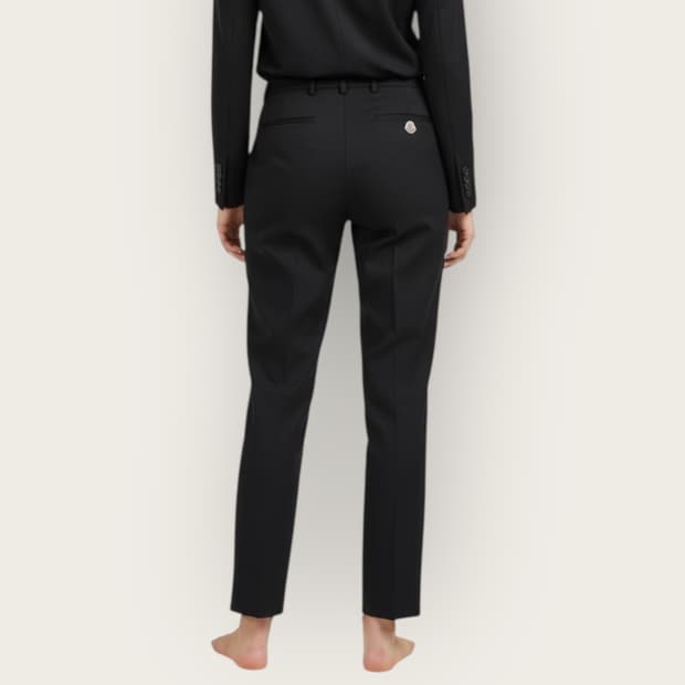 62/ 몽클레어 와펜패치 울 슬랙스 팬츠(새상품)