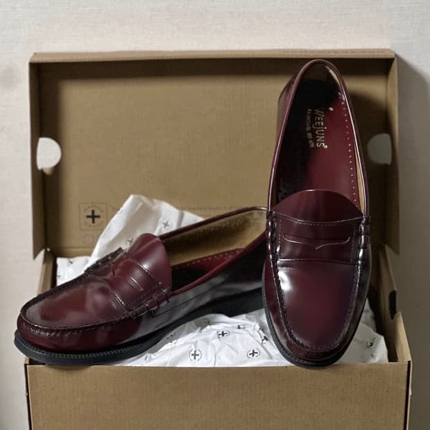 단종된 G.H. Bass 위준 II 러버솔 페니로퍼 270