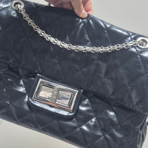 샤이니 체인숄더백 라지