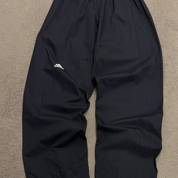 아디다스 올드스쿨 스트라이프 밴딩 와이드 대장급 팬츠 처분 
