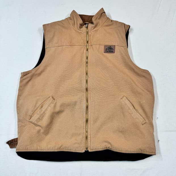 XL) Old Mill USA 덕캔버스 워크웨어 조끼 베스트