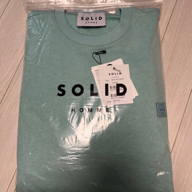 새상품)솔리드옴므 맨투맨 50사이즈