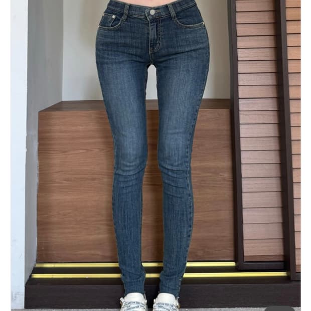 카인다미 로우웨스트 중진청 스키니