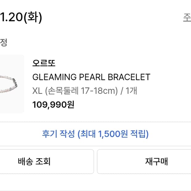 오르또 팔찌, 반지 + 레이어드용 반지