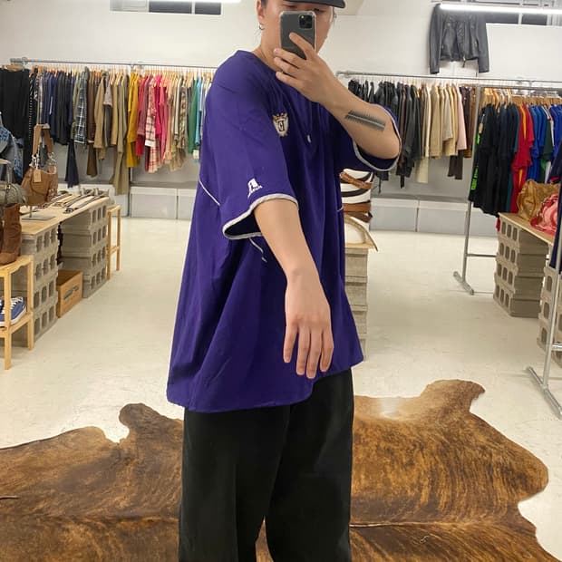 RUSSELL ATHLETIC warm-up shirts 러셀 어슬레틱