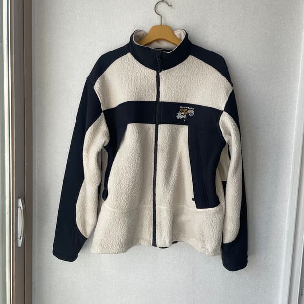 스투시 x 마운틴하드웨어 플리스 자켓 XL