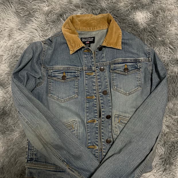 폴로 청자켓