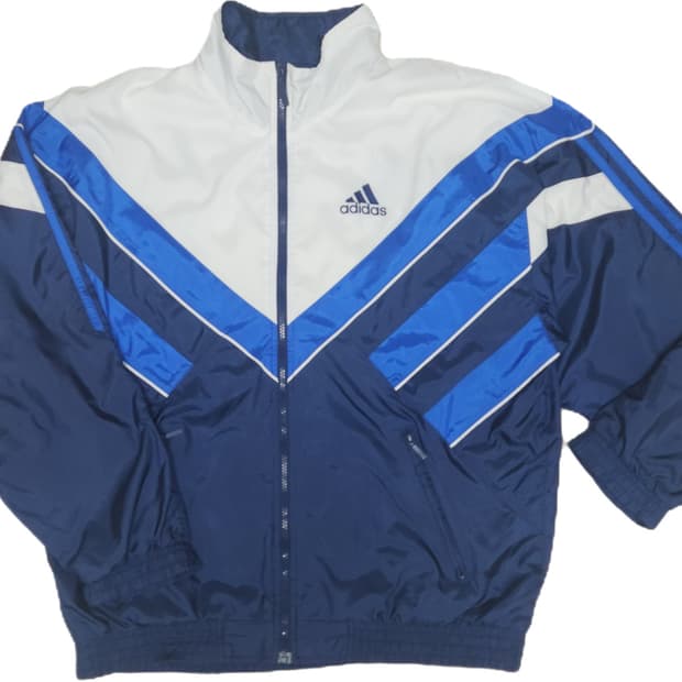 90s 아디다스 올드스쿨 바람막이(XL)