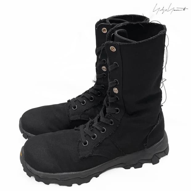 19FW 요지 야마모토 컴뱃 부츠 5사이즈