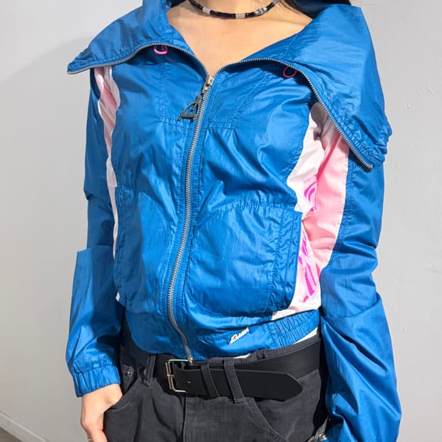 디젤 하이넥 바람막이 자켓