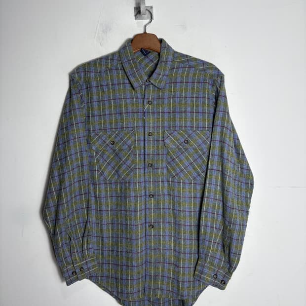 몽벨 체크 셔츠