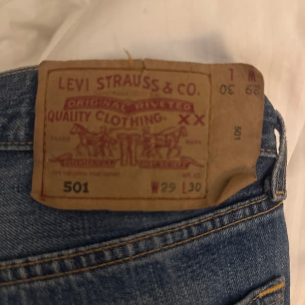 Levis vintage 501 정말 희귀템 프랑스에서 20만원구매