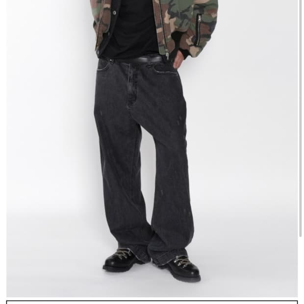 GUVO 카모 봄버 자켓 m