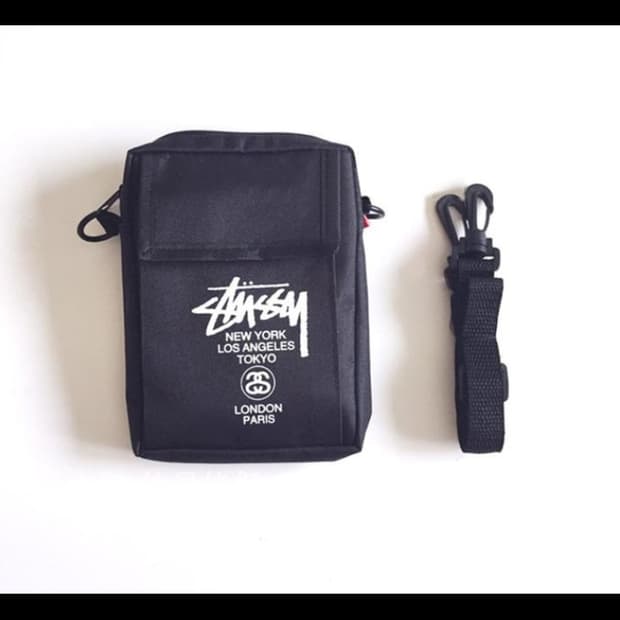 스투시 잡지부목 미니 크로스백 