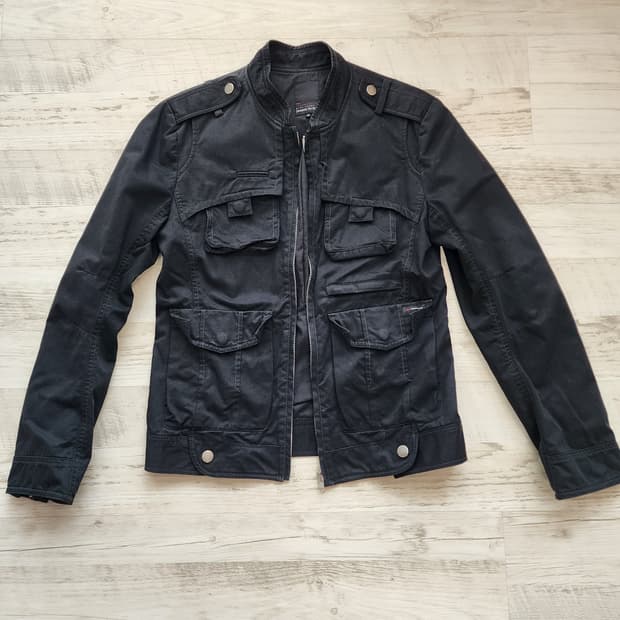 DRESSED TO KILK 드레스투킬 면 필드 자켓 (95) 블랙 점퍼