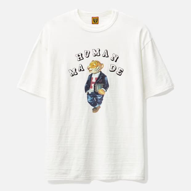 휴먼 메이드 (HUMAN MADE) 타이거 프레피 반팔 티셔츠 (XL)