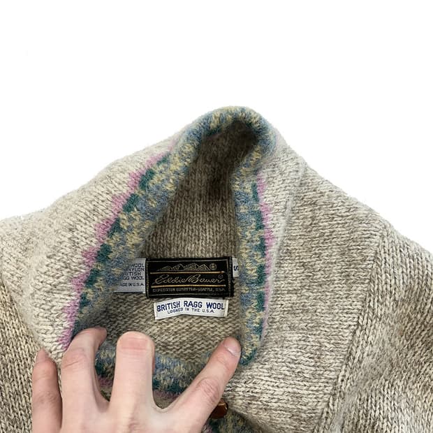 에디바우어 빈티지 니트