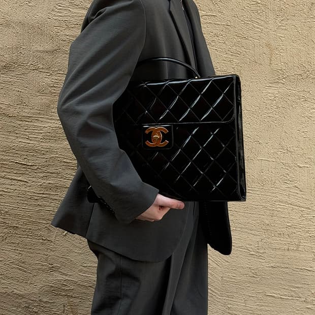 𝘾𝙃𝘼𝙉𝙀𝙇 코코마크 마트라세 브리프케이스