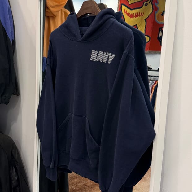 90s Soffee U.S.Navy 미해군 스웻 후드 (USA)
