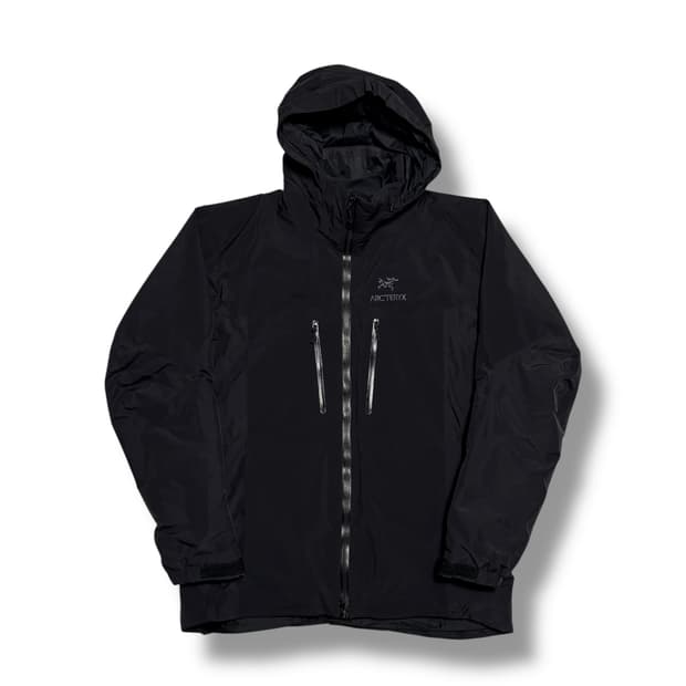 Arc'teryx 피션 sv 고어텍스 블랙 패딩