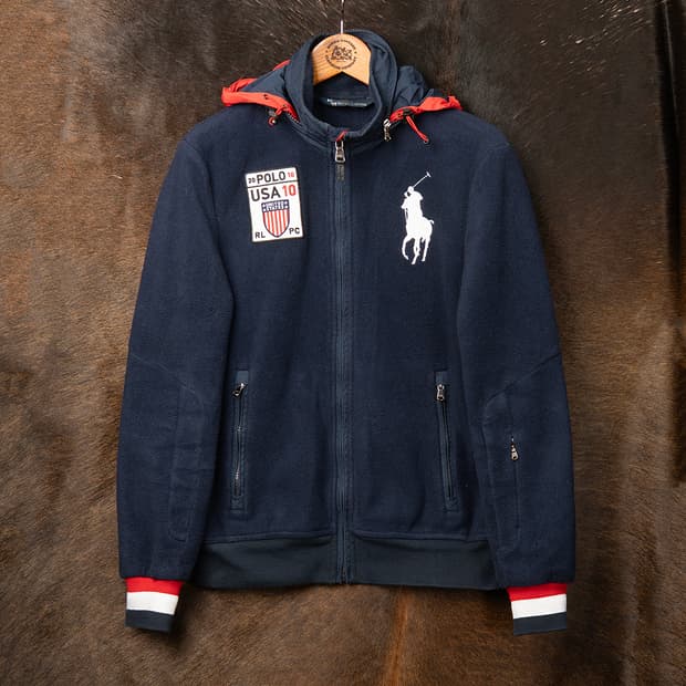 [95] 폴로 랄프로렌 USA팀 빅포니 플리스 자켓 