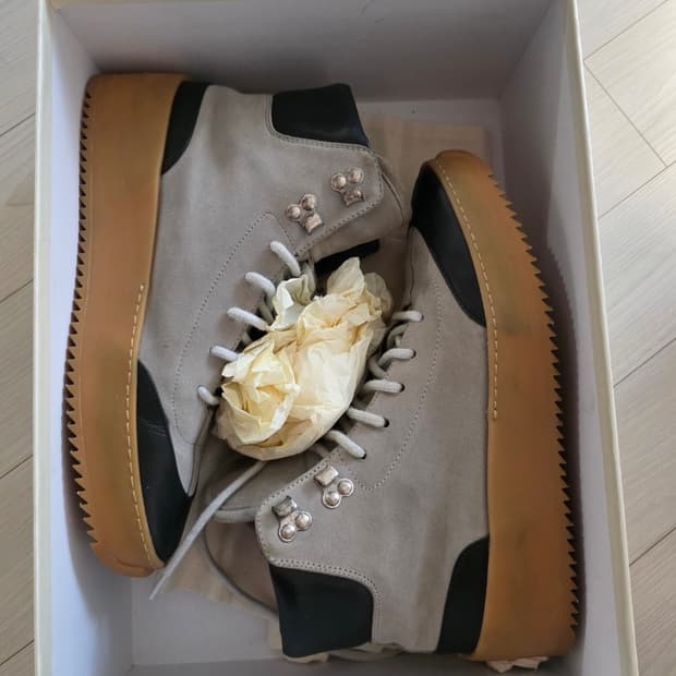 피어오브갓 하이탑신발