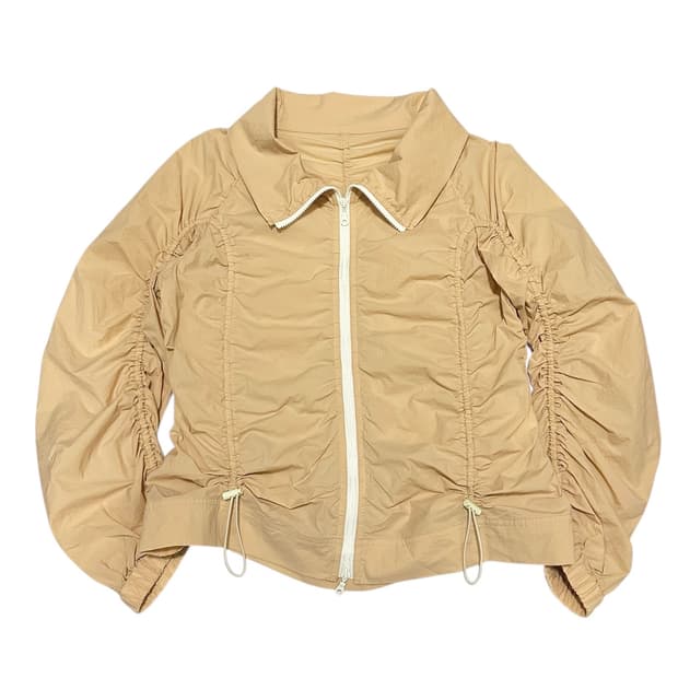 Trunk 히로코 코시노 셔링 집업