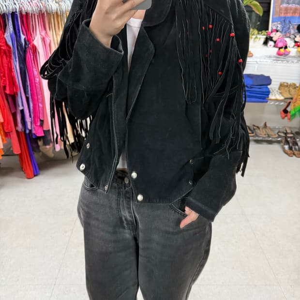 India fringe jacket 프린지자켓