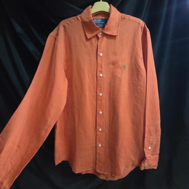 폴로 랄프로렌 빈티지 린넨 셔츠